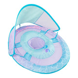Baby Spring Pool/Water Float with Removable Sun Canopy, Mermaid Design, Ages 9-24m Z4C7 - product image 1