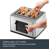 4-Slice Stainless Steel Digital Toaster, Extra wide slots, 7 Browning levels L2P6 - product image 8
