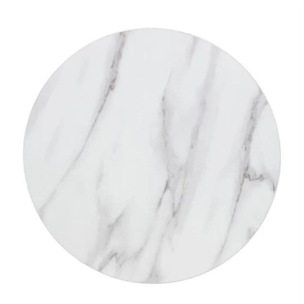Me Home Leo Faux Marble Dining Table Tulip Base H8T6 - product image 4