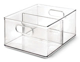 The Home Edit by iDESIGN Clear Stackable Divided Deep Organizing Storage Bin, 11.5-L V5N9 - product image 1