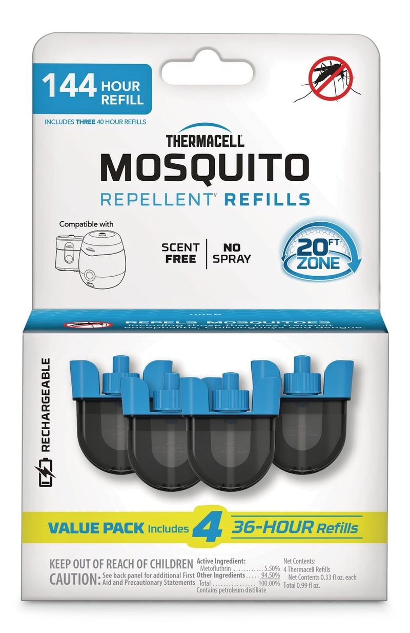 E-ZoneGuard Rechargeable Mosquito Repellent Refill 144-Hour Pack M8F7