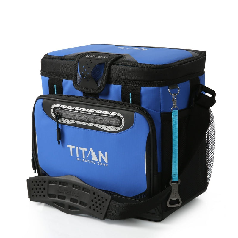 by Arctic Zone 16 Can Zipperless Hardbody Cooler, Blue V2F1