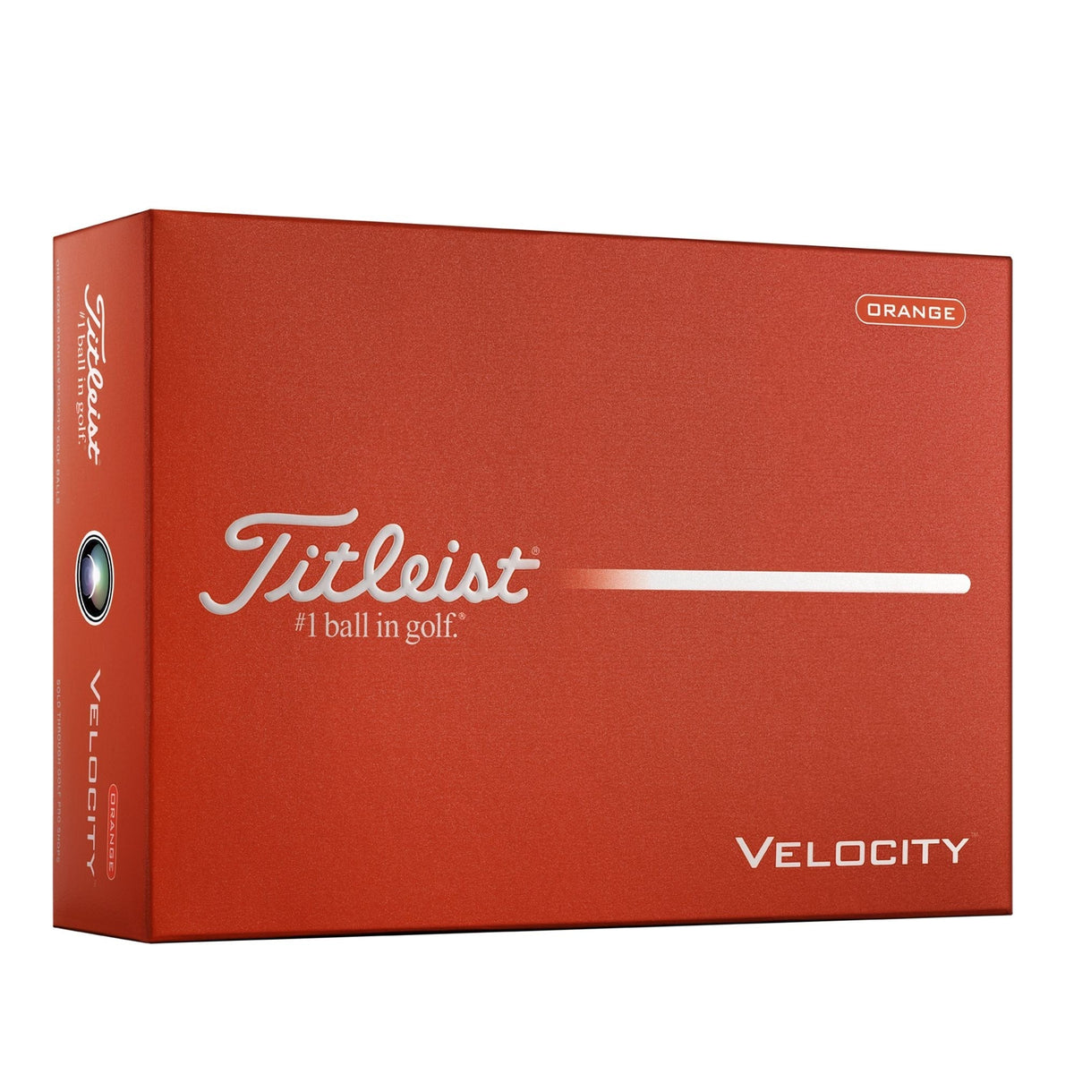 Velocity Golf Balls, Matte Orange, 12-pk Q9M6 - product image 1