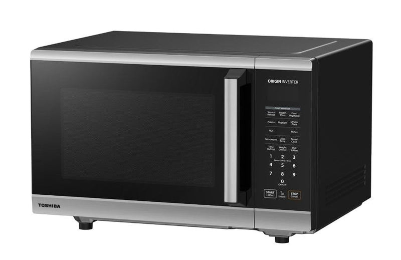 Stainless Steel Countertop Microwave Inverter Flatbed, 1.2-cu.-ft. R3B1