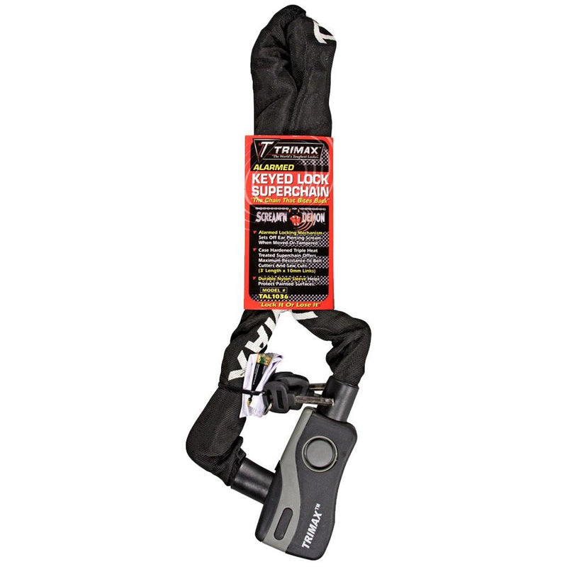 36-in Alarmed Lock with Thex Superchain, Corrosion- resistant G0B1