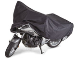 Premium Polyester Motorcycle Cover, Black, X-Large P9Z8 - product image 1