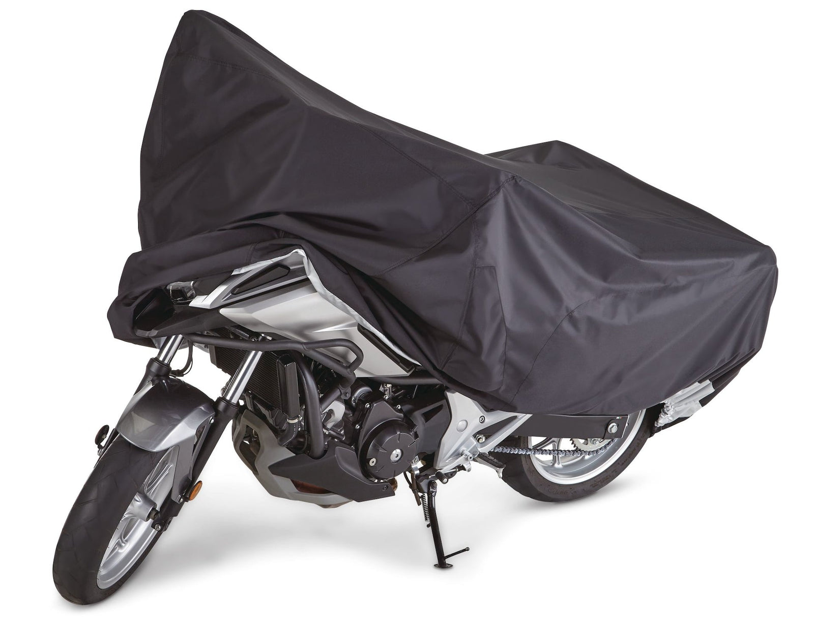 Premium Polyester Motorcycle Cover, Black, X-Large P9Z8 - product image 1