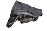 Premium Polyester Motorcycle Cover, Black, X-Large P9Z8 - product image 3