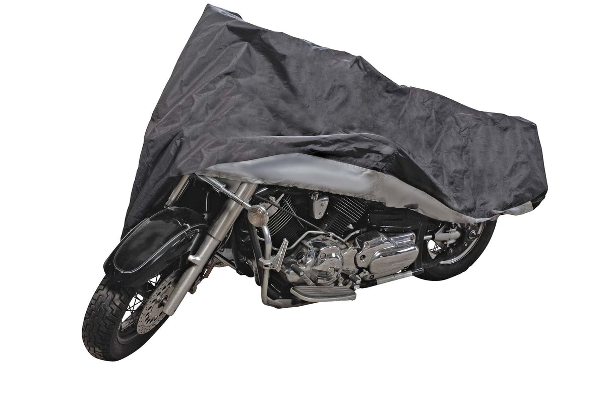 Premium Polyester Motorcycle Cover, Black, X-Large P9Z8 - product image 3