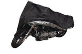 Premium Polyester Motorcycle Cover, Black, X-Large P9Z8 - product image 4