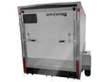 5 x 8-ft Enclosed Trailer with Ramp Door, White I6D1 - product image 4