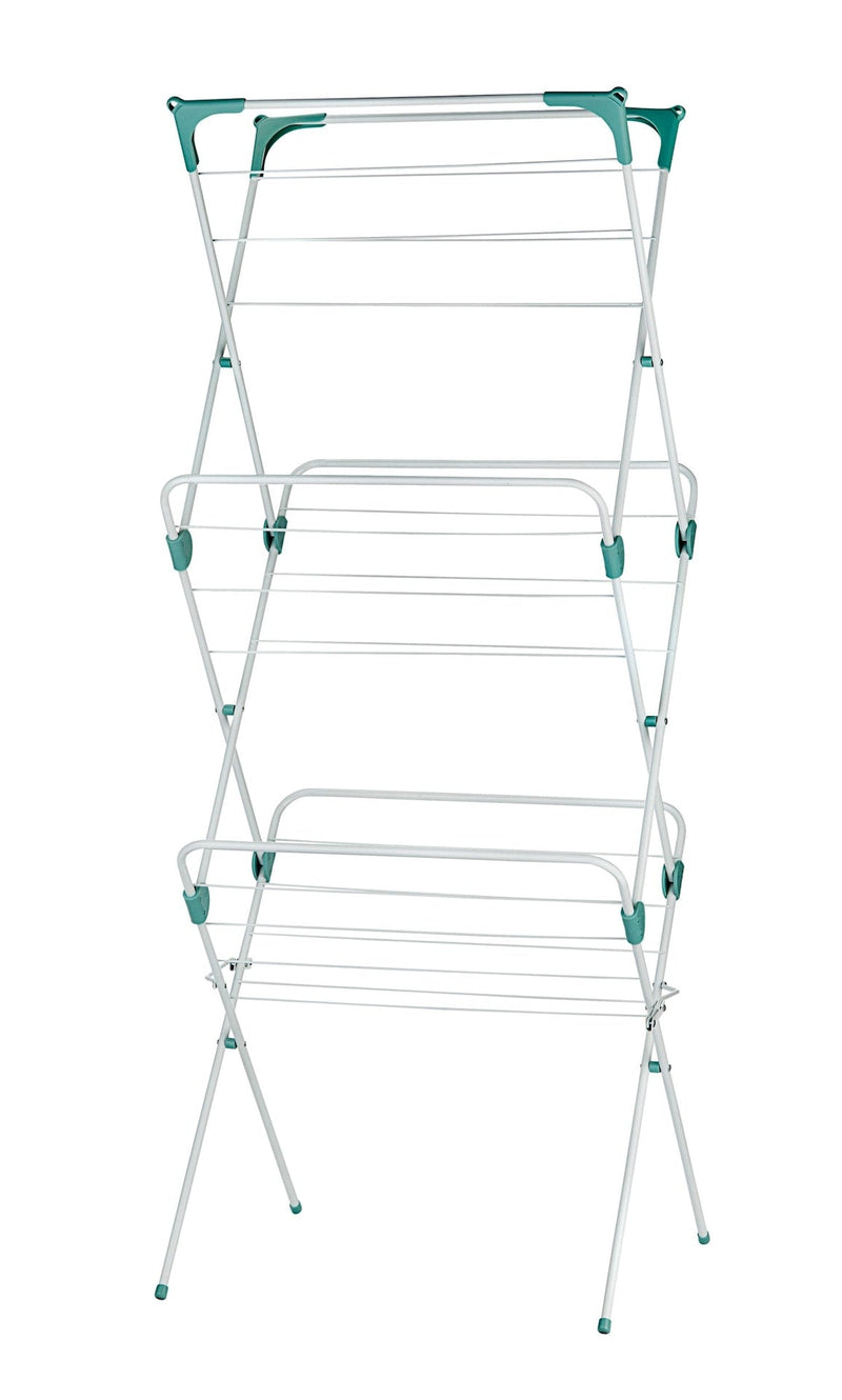 type A 3-Tier Vertical Collapsible Drying Rack, 23.5 x 20.5 x 58-in A2N5