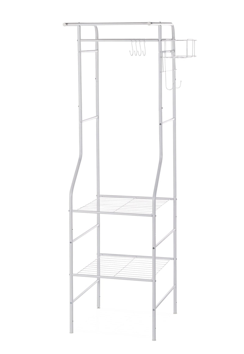 type A Linear Side Laundry Organization System, White N4E7