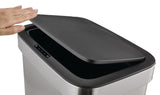 Type A Stainless Steel Rectangular Auto Indoor Refuse Bin with Resin Motion Sensor Lid, 50-L B1R1 - product image 4