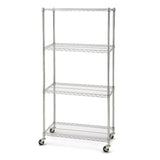Classic 4-Tier NSF Shelving, 36-in x 18-in x 72-in, Chrome N9P4 - product image 1