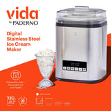 Digital Ice Cream Maker, 4-in-1 Ice Cream & Frozen Treat Maker, Stainless Steel, 1.9-L K5T1 - product image 5