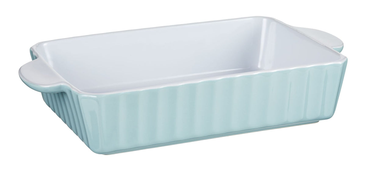 Medium Rectangular Ceramic Baking Dish, Blue P5Q7 - product image 1