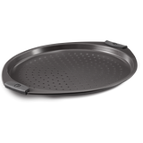 Non-Stick Round Pizza Crisper Pan, 13.25-in C5Z3 - product image 1
