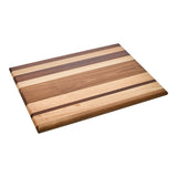 Striped Multi Wood Large Cutting Board Q0N2 - product image 1