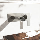 Cornelius Wall Mount Single Handle Bathroom Sink Faucet, WaterSense Certified, Brushed Nickel A1Z6 - product image 8