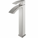 Duris Vessel Single Handle Vessel Sink Bathroom Faucet with Deck Plate, Brushed Nickel S2Y1 - product image 2