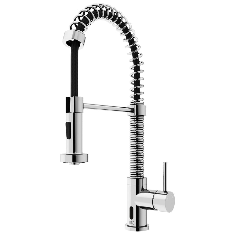 Edison 19-in Single-Handle Touchless Kitchen Faucet B5I1