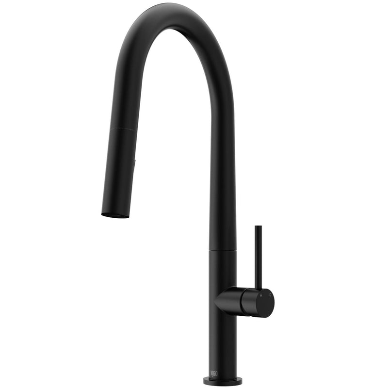 Greenwich Kitchen Faucet, Matte Black T4Y5