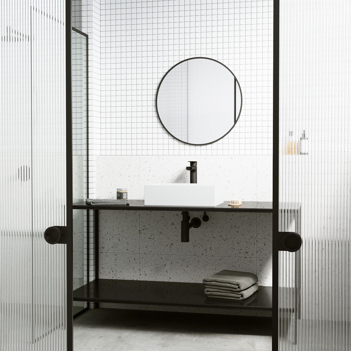 Montauk MatteStone 18x13-in Deep White Bathroom Sink/Basin with Rectangular Vessel W1X4 - product image 6