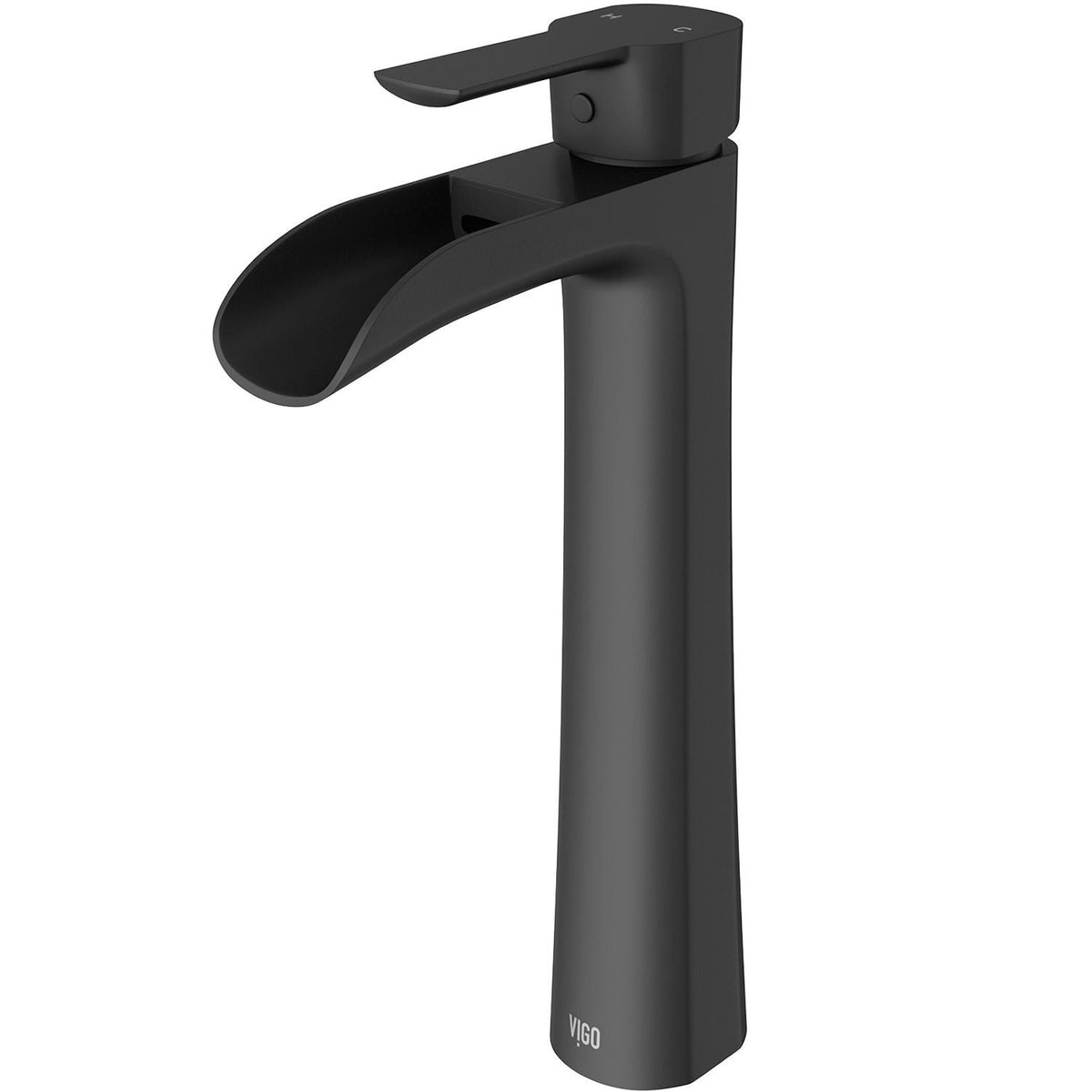 Niko Single Handle Single Hole Bathroom Sink Faucet, Matte Black I8D4 - product image 3