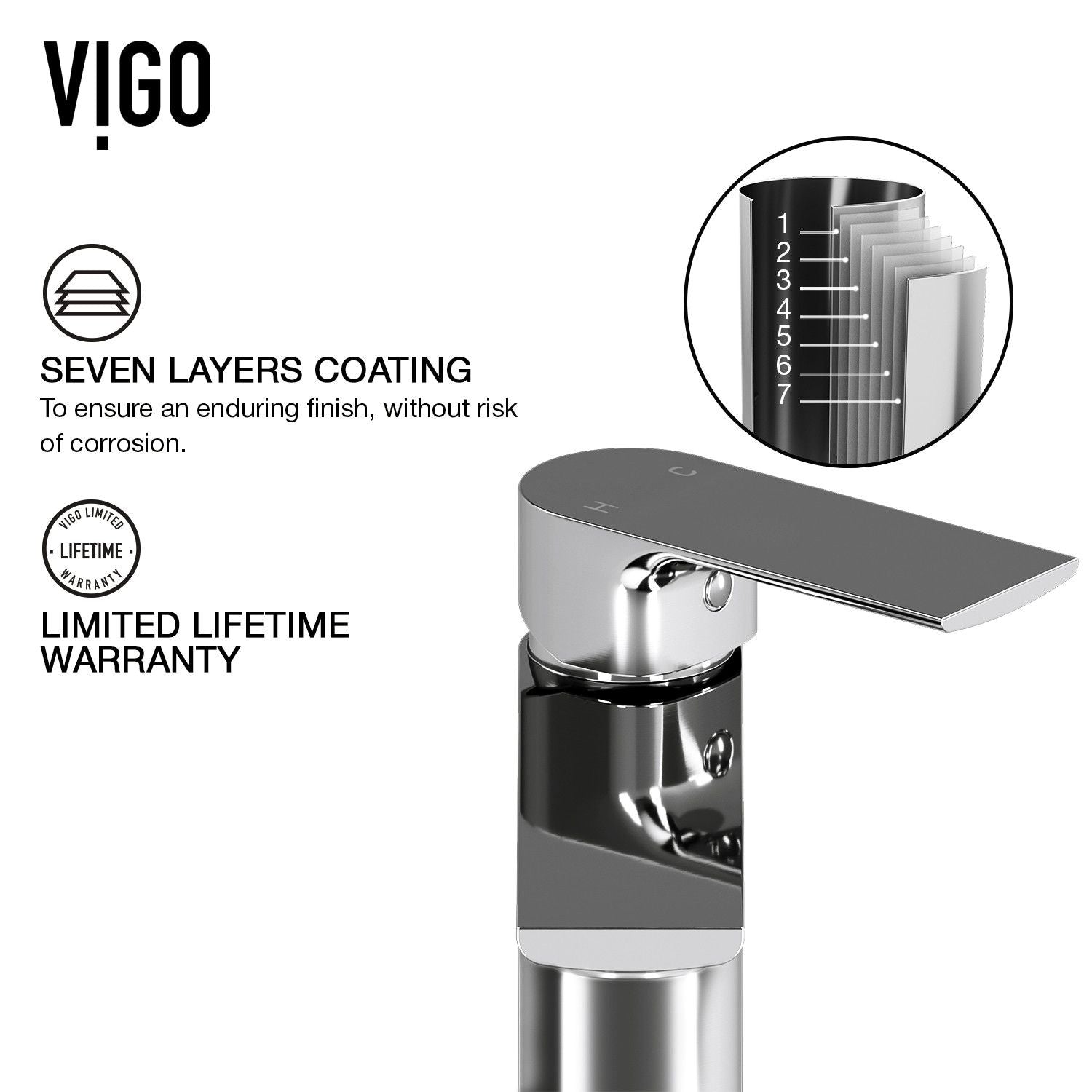 Norfolk Single Handle Vessel Single Hole Bathroom Sink Faucet, WaterSense Certified, Chrome H9D9 - product image 7