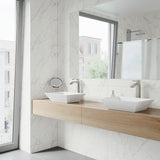 Vinca Matte Stone Vessel Bathroom Sink/Basin with Deep Bowl, White J8T3 - product image 7