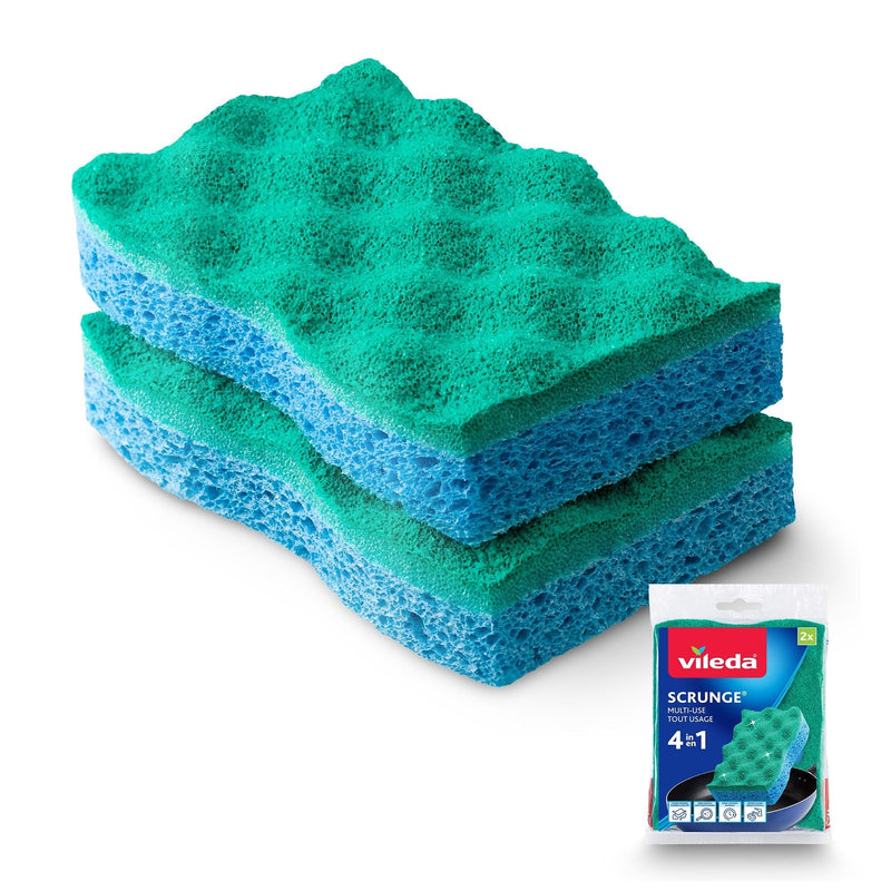 Scrunge Multi-Use, Non-Scratch Scrub Sponge, 2-pk Q7G4