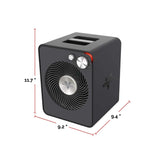 VMHi300 Whole Room Metal Heater with Adjustable Thermostat, Storm Grey A9V4 - product image 4