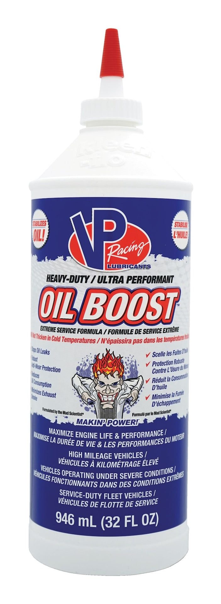 Racing High-Mileage Heavy-Duty Oil Boost, 946-mL Q4V8