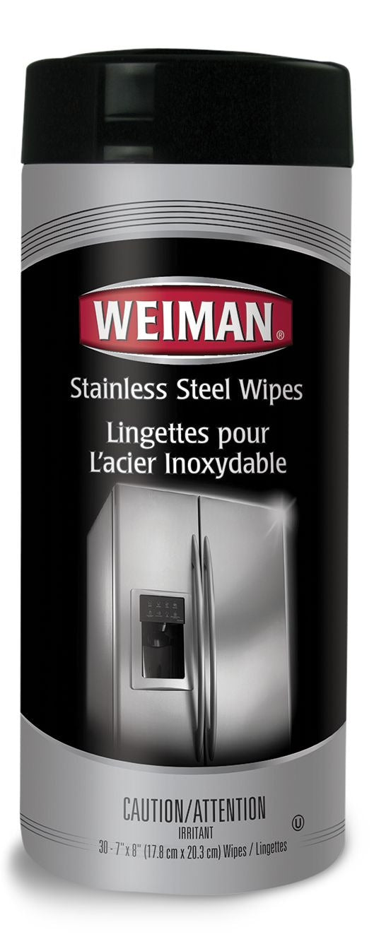 Stainless Steel Cleaning and Protectant Wipes, 30 Wipes P0A7