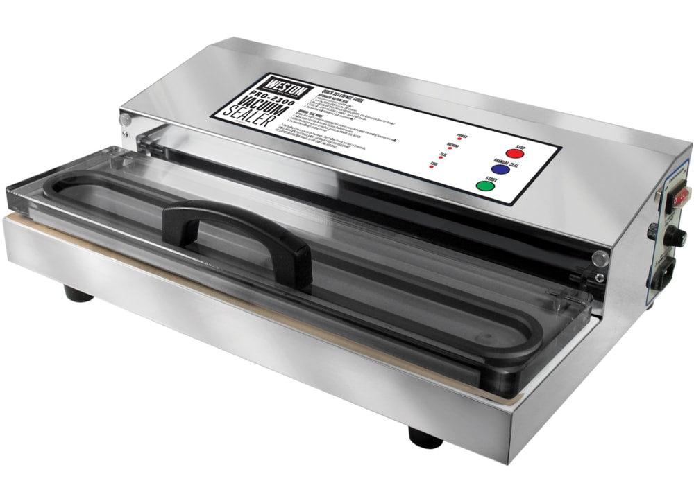 Pro-2300 Stainless Steel Commercial Grade Double Piston Pump Vacuum Sealer, Silver D3T7 - product image 1
