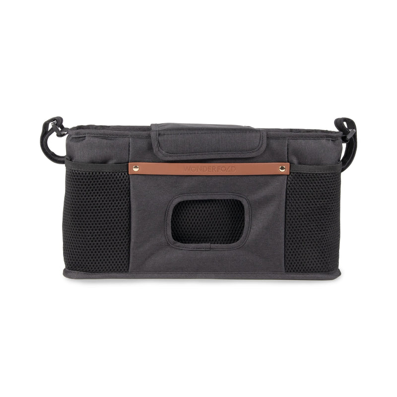 Parent Console with 2 Insulated Cupholders, Black E0D6
