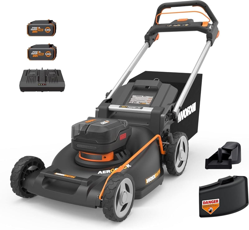 40V Nitro PowerShare 3-in-1 Self-Propelled 21-in Lawn Mower B8H2