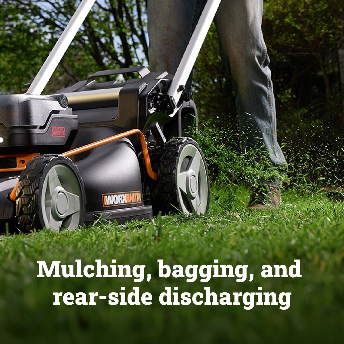 40V Nitro PowerShare 3-in-1 Self-Propelled 21-in Lawn Mower B8H2 - product image 8