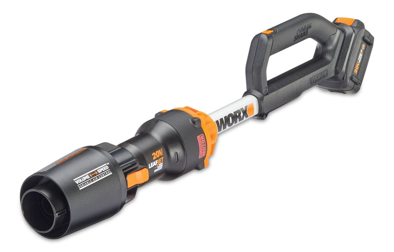 WG543 20V Power Share Cordless Leafjet Blower/Sweeper, 4Ah Battery G5S0