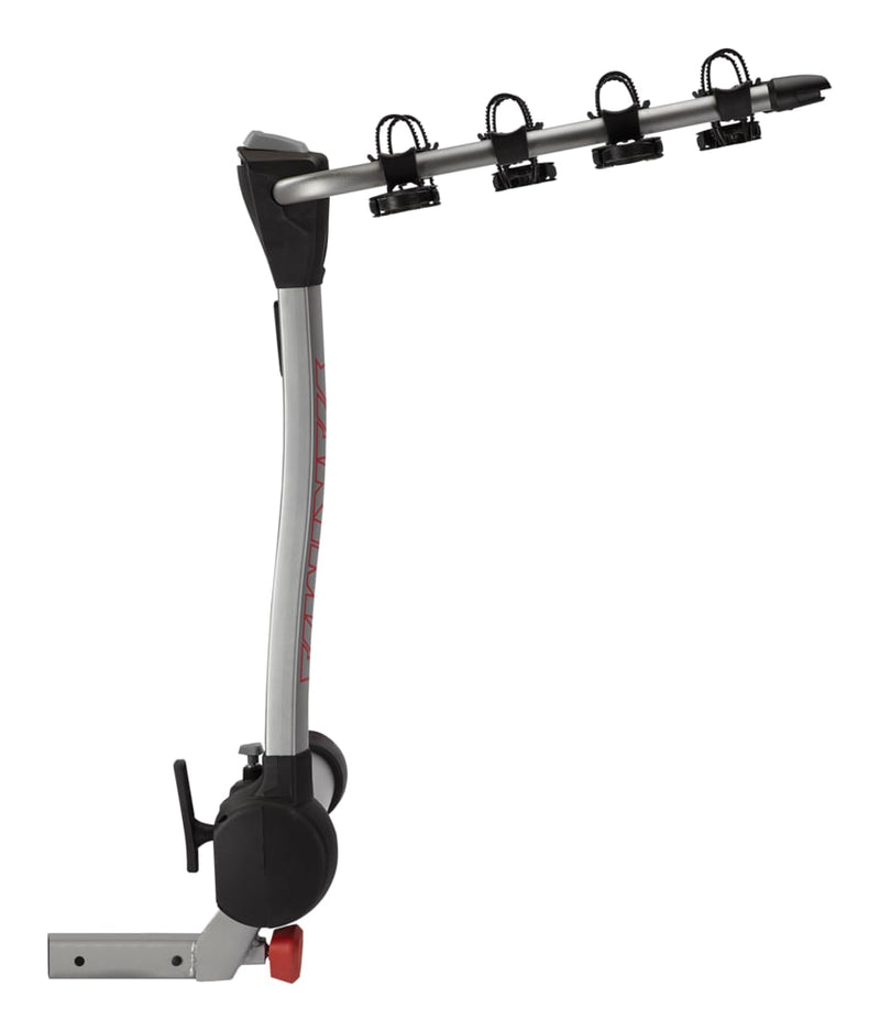 RidgeBack 5-Bike Hitch Mount Bike Rack, Fits 1-1/4, 2-in Receiver, Granite Grey W0E0
