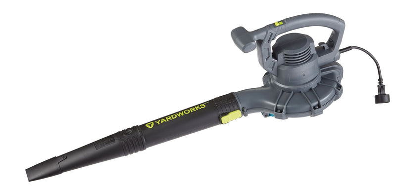 12 Amp 400CFM Electric Leaf Blower/Vacuum, Black W3S3