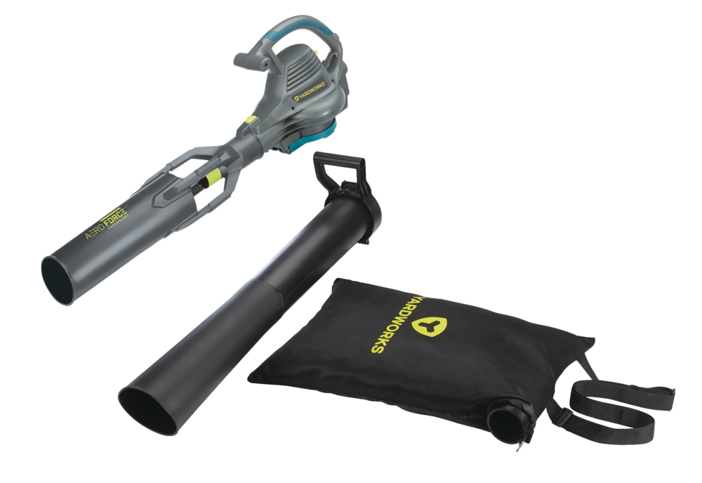 12 Amp Electric Leaf Blower/Vacuum with Aero Force Technology Black P9M1 - product image 3