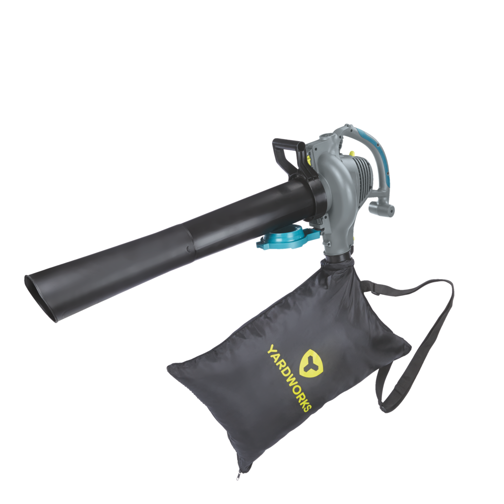 12 Amp Electric Leaf Blower/Vacuum with Aero Force Technology Black P9M1 - product image 4