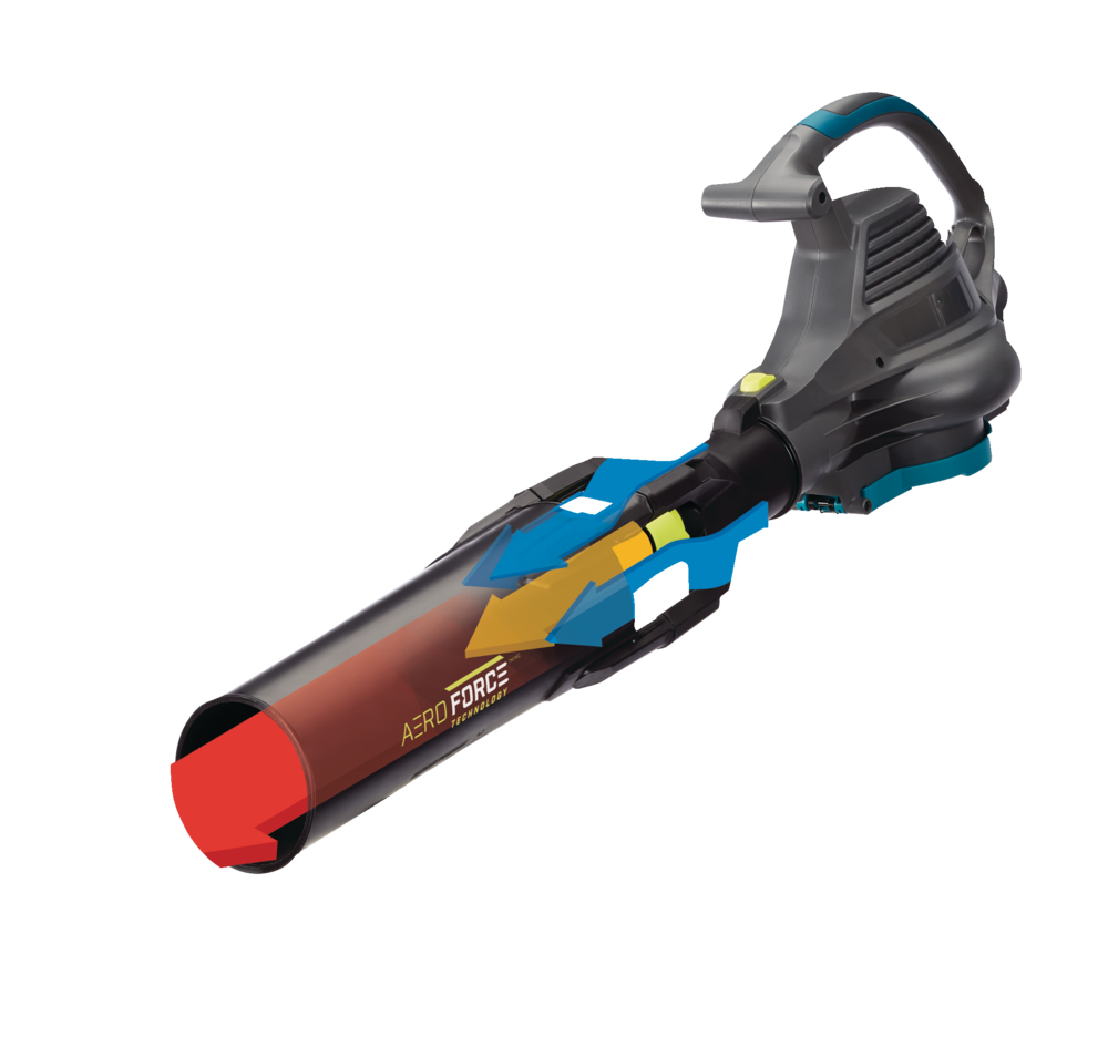 12 Amp Electric Leaf Blower/Vacuum with Aero Force Technology Black P9M1 - product image 6