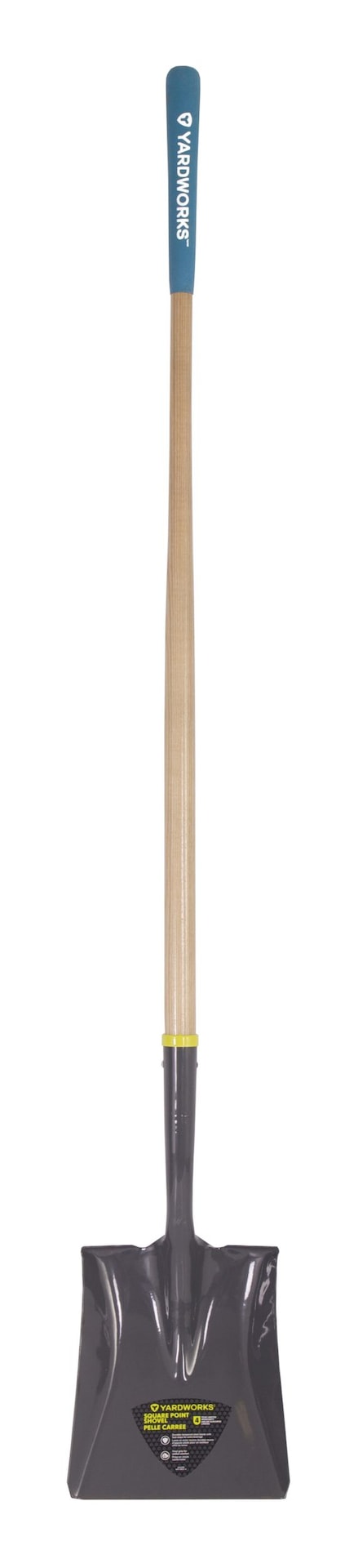 Steel Square-Point Long-Handle Spade Shovel, 60-in Wooden Shaft W1X1 - product image 3