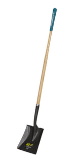 Steel Square-Point Long-Handle Spade Shovel, 60-in Wooden Shaft W1X1 - product image 4
