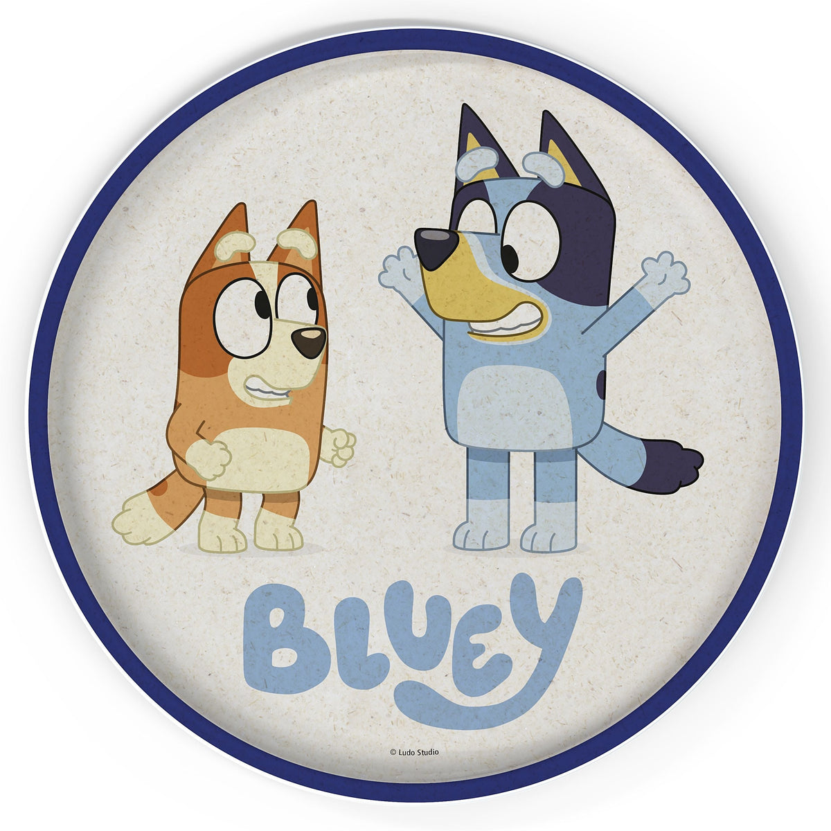 Bluey Bamboo Fibre Plate, 8-in B5B4 - product image 1