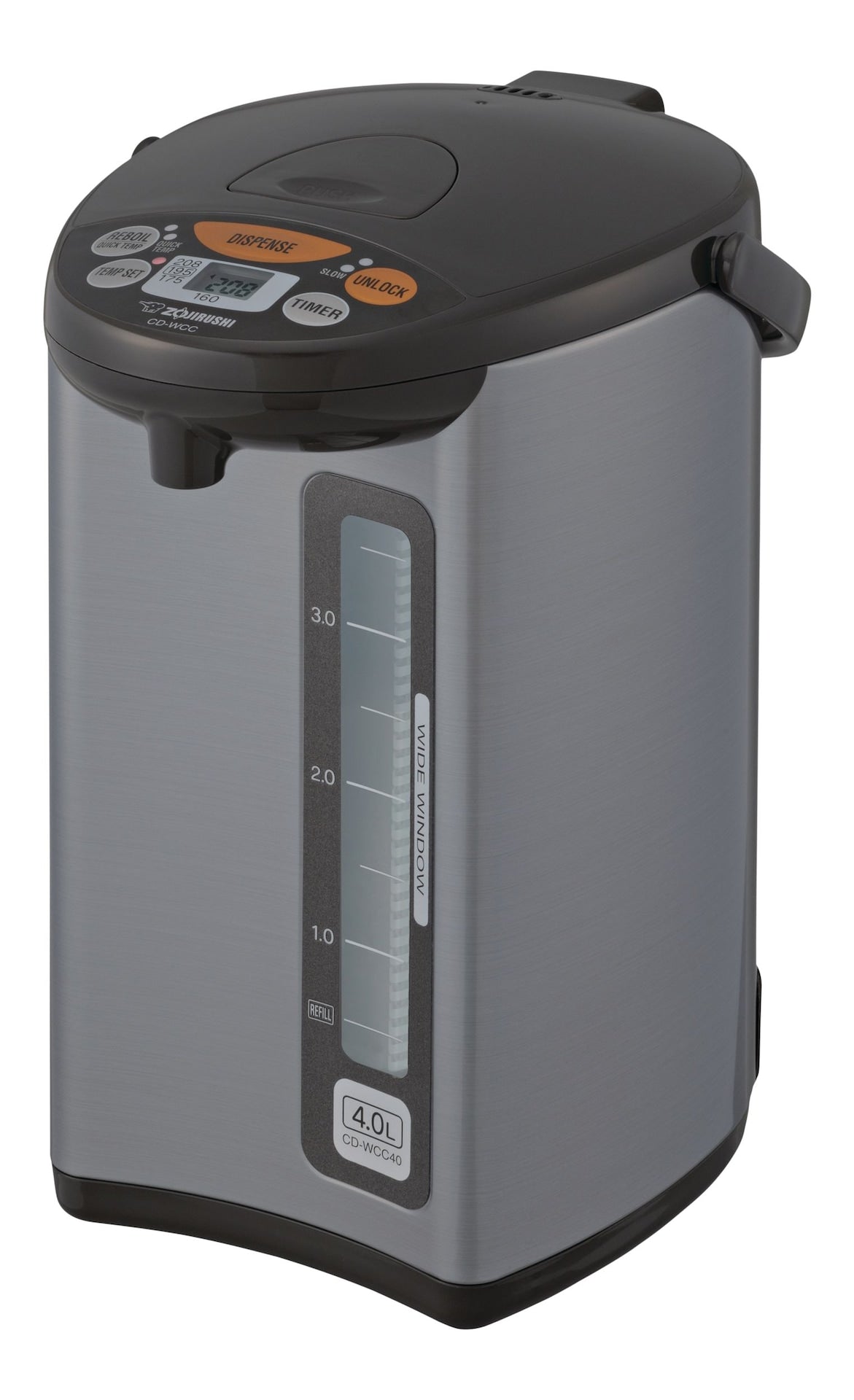 Electric Hot Water Boiler, Warmer & Dispenser, Black/Stainless Steel, 4-L D2A9 - product image 2