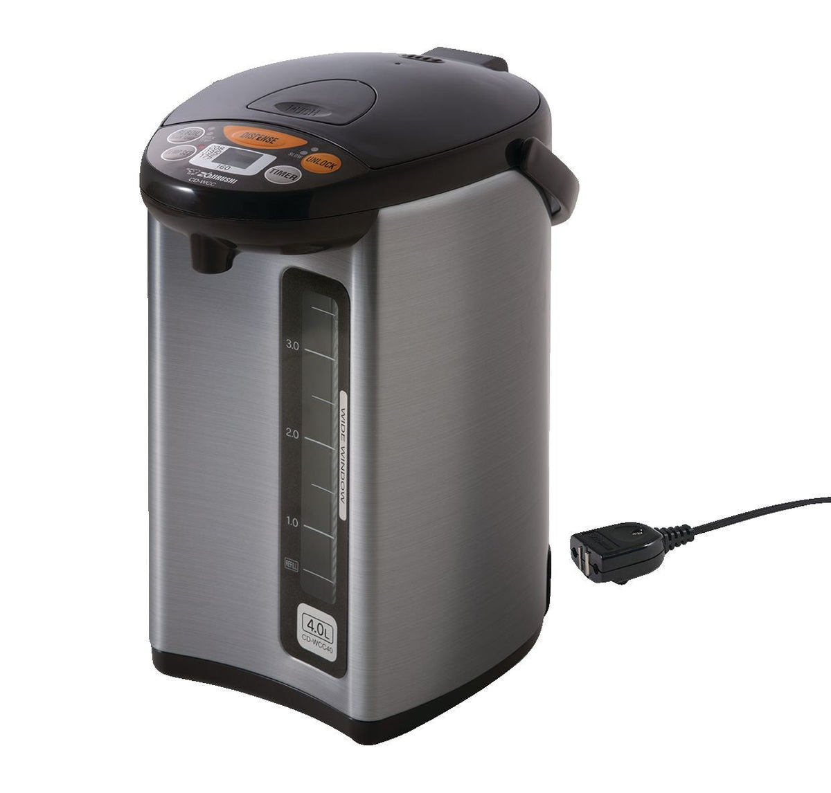 Electric Hot Water Boiler, Warmer & Dispenser, Black/Stainless Steel, 4-L D2A9 - product image 3